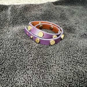 Leather wrap bracelet